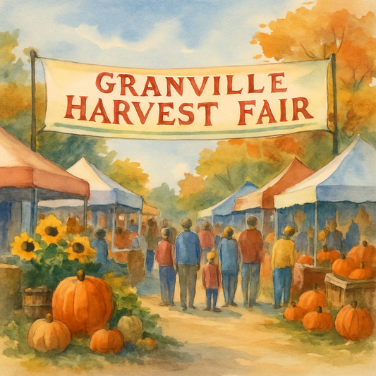 Join The Mercantile at Crane Pond at the Granville Harvest Fair!