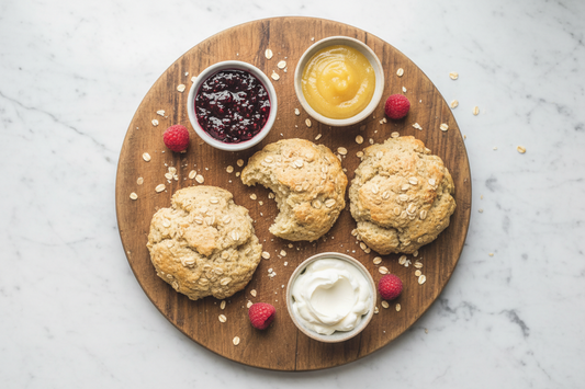 Nana’s Cozy Irish Oat Scones Recipe | Heartwarming & Easy