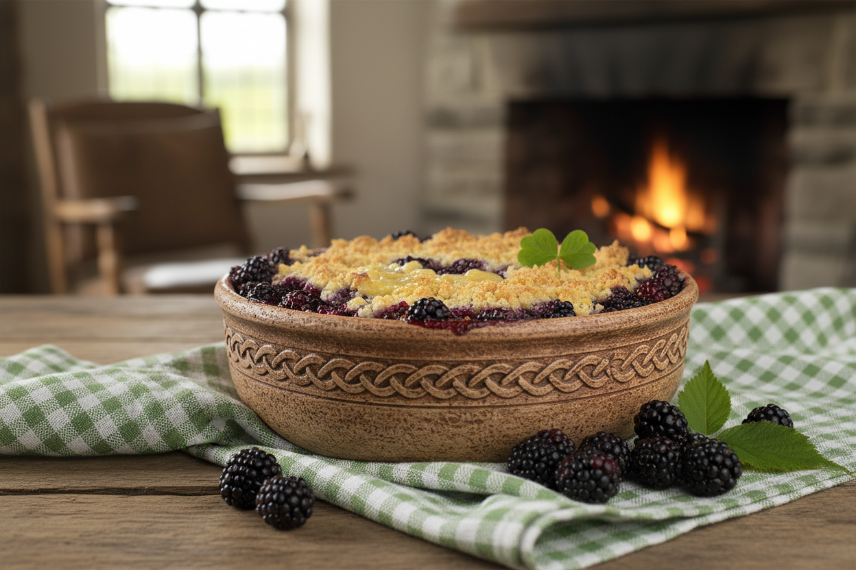 Crumble le Draighean Dubh: Classic Irish Blackberry Crumble Recipe ...