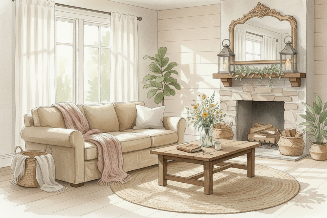 Farmhouse Decorating Style Tips to Transform Your Home Into a Cozy Retreat