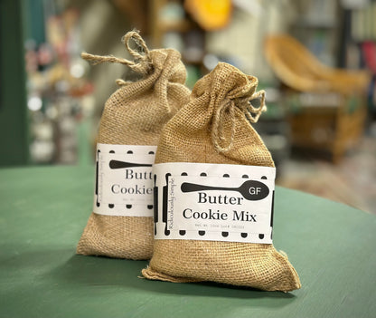 Vintage Cookie Mix in Burlap Bags - Butter, Gingerbread with Gluten-Free Options