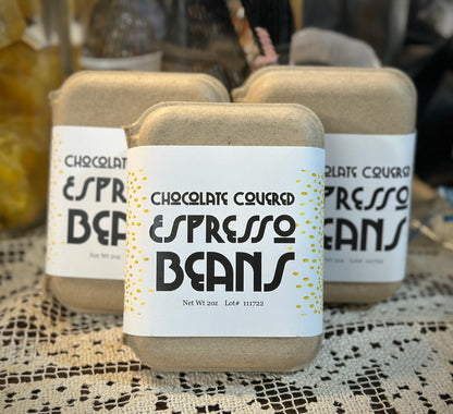 Gourmet Chocolate Covered Espresso Beans - Eco-Friendly Artisanal Treat