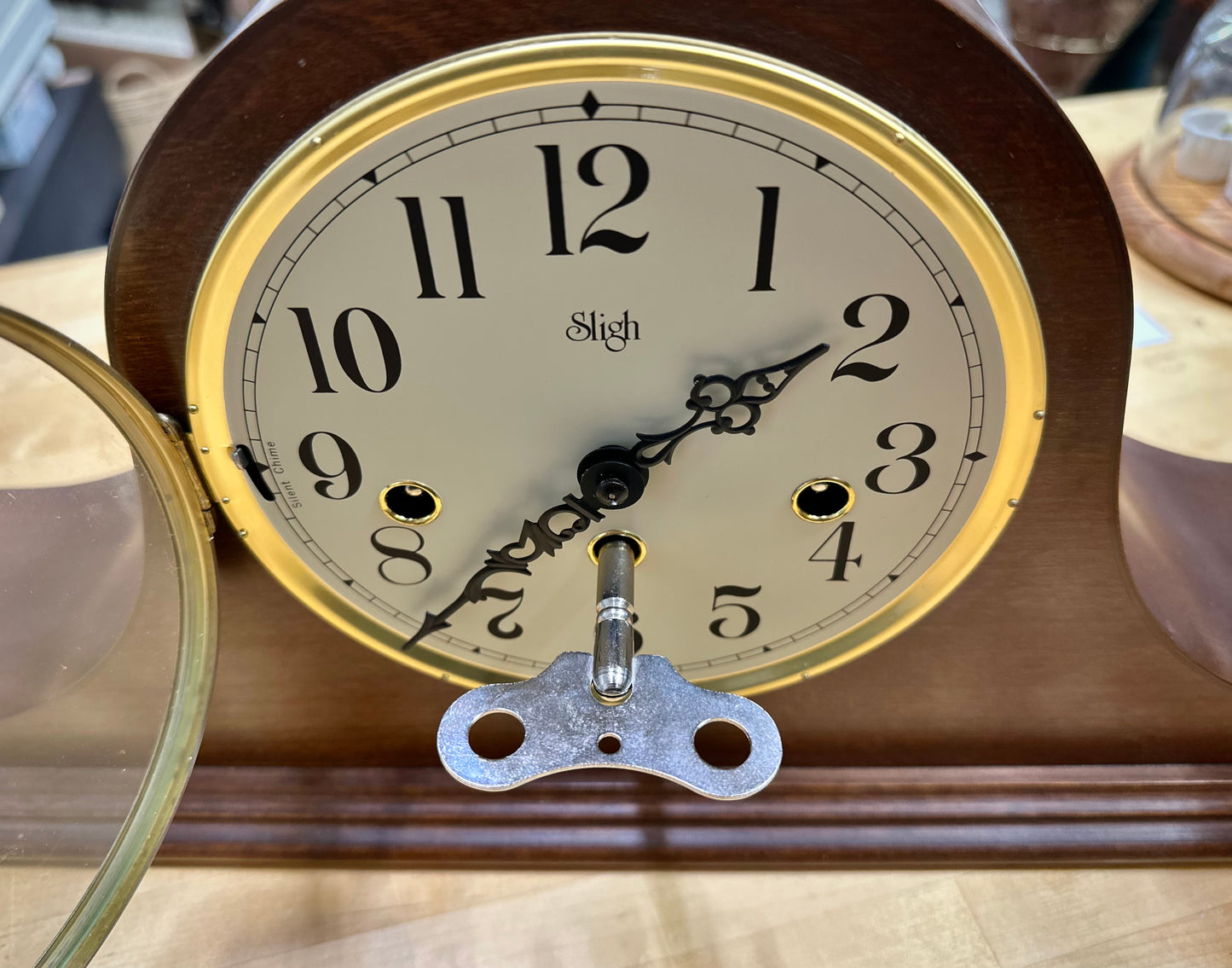 Vintage Tambour Mantel Clocks
