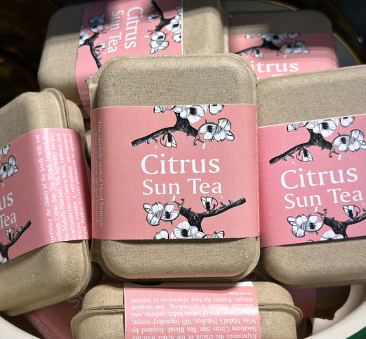 Southern Citrus Sun Tea