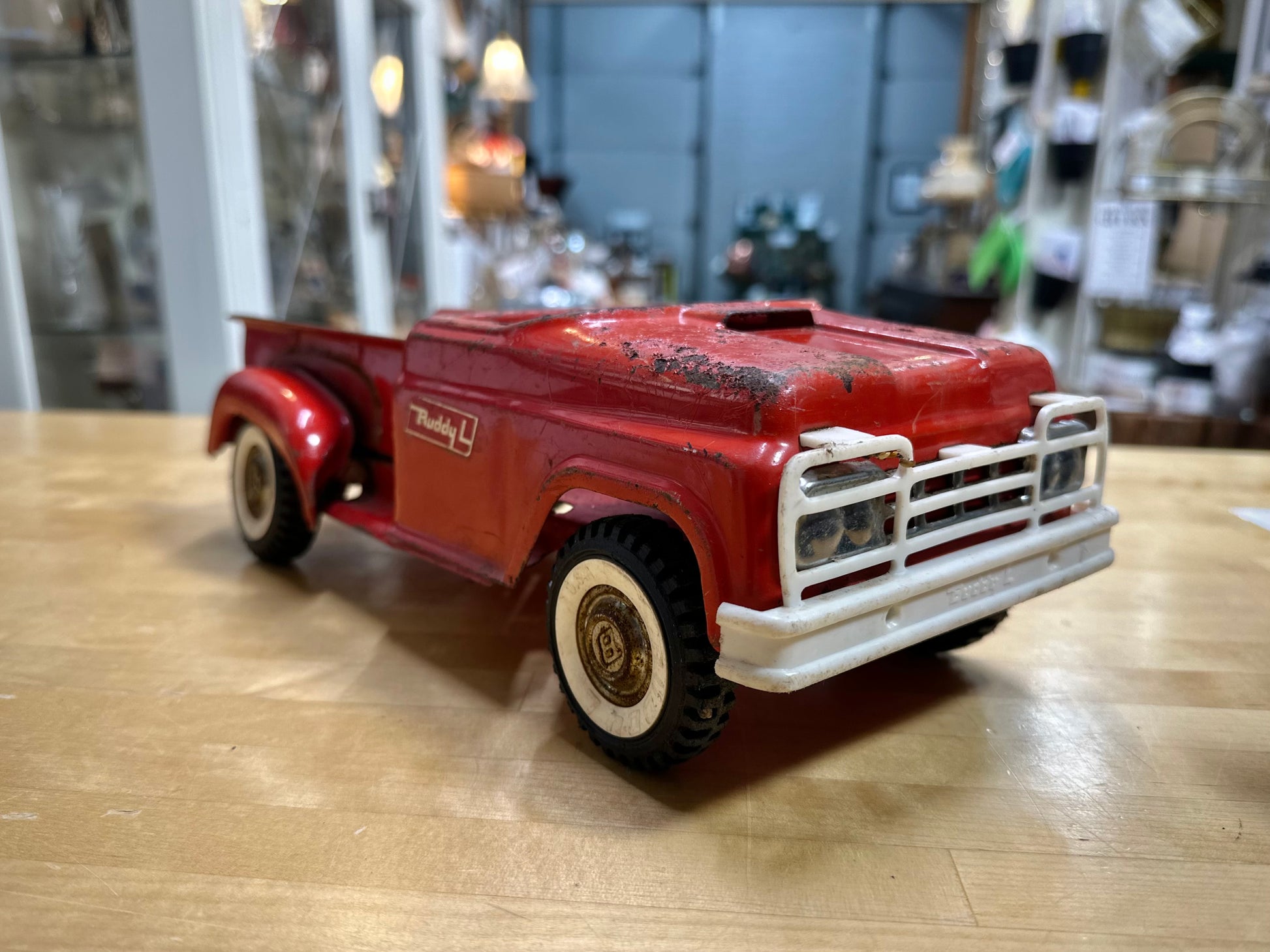 Vintage 1960’s Buddy L Pickup Truck heavy-gauge steel toy