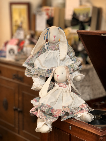 Vintage Handmade Rabbit Stuffed Animals