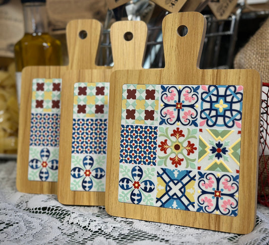 Tile Pattern Cheese Boards