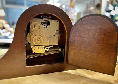 Vintage Tambour Mantel Clocks