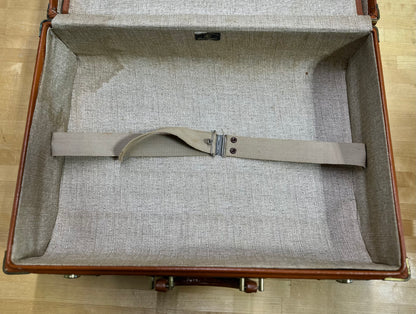 Open Vintage Samsonite luggage collectible