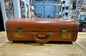 Retro Streamlite suitcase with hinged flap