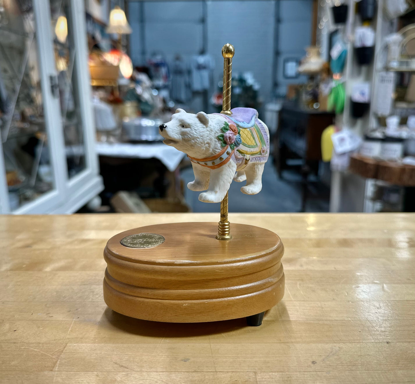 Antique Enchantment: Vintage Carousel Figurines and Music Boxes