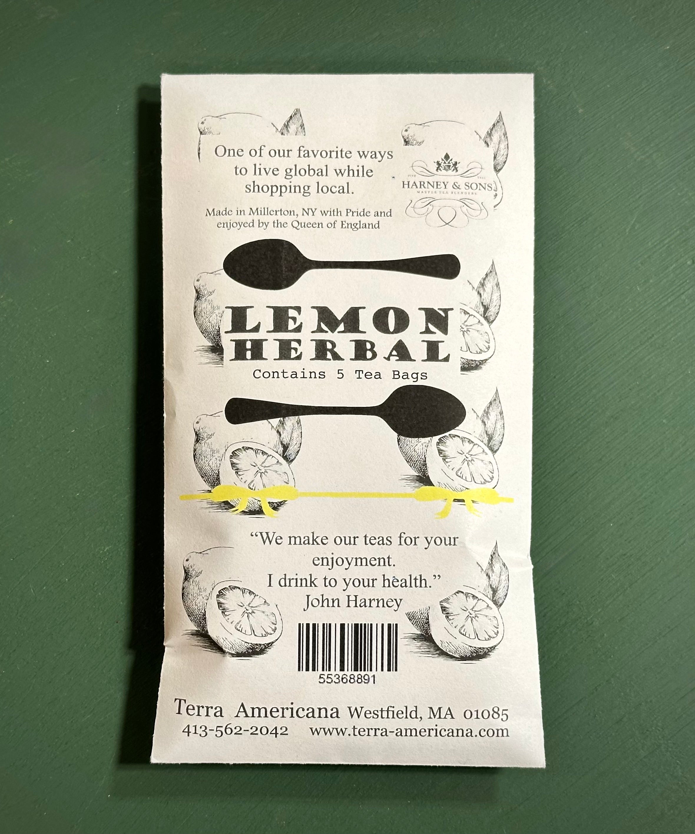 Harney & Sons Teas – Terra Americana