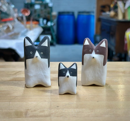 Hand-Painted Ceramic Animal Figurines