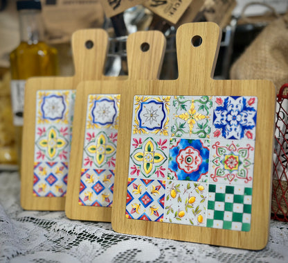 Tile Pattern Cheese Boards