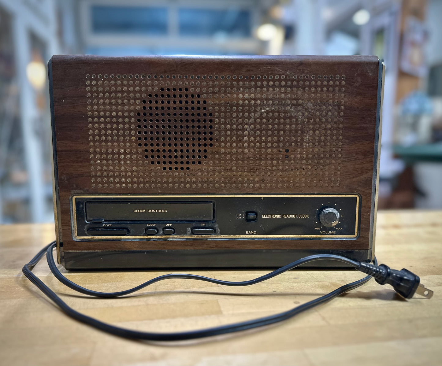 Vintage Panasonic Alarm Clock Radio