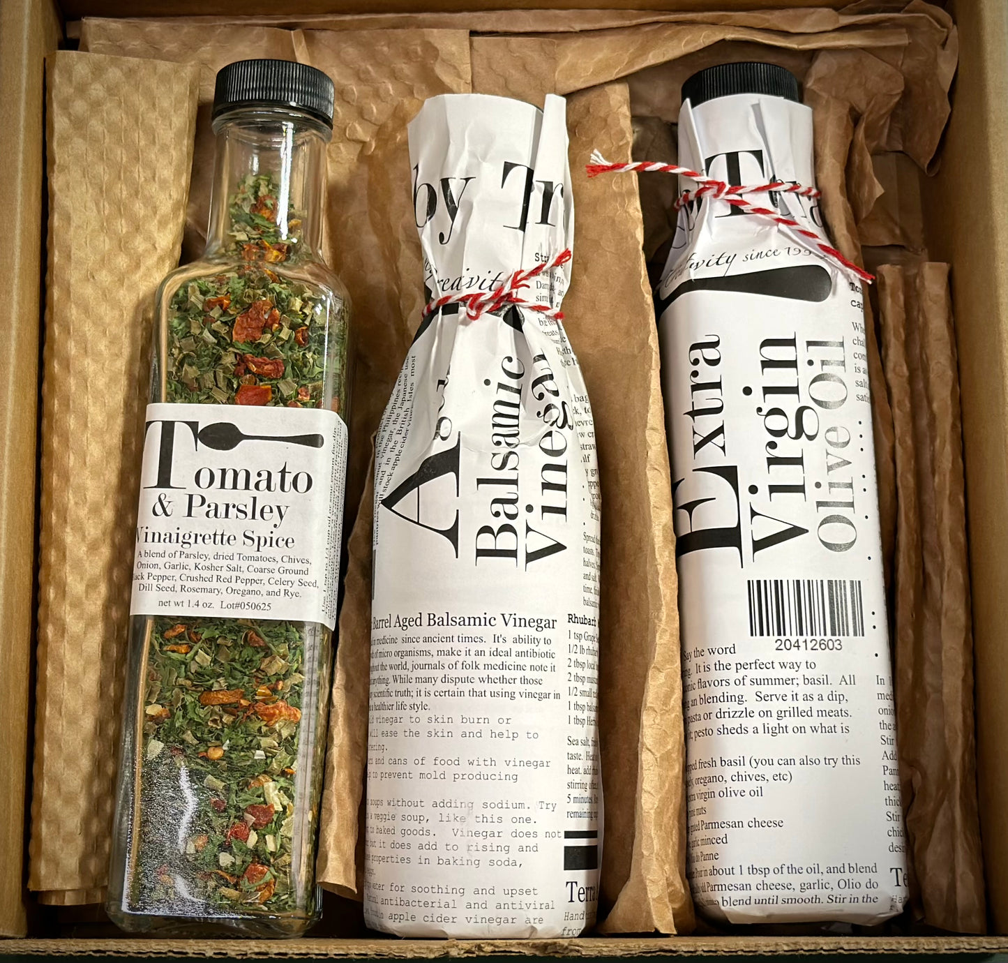 Cooks Collections - Oil, Vinegar & Spice Set