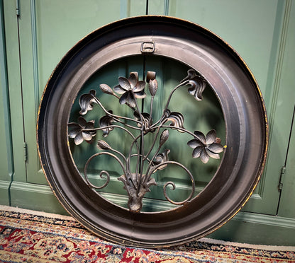 Rustic Floral Wall Plaque