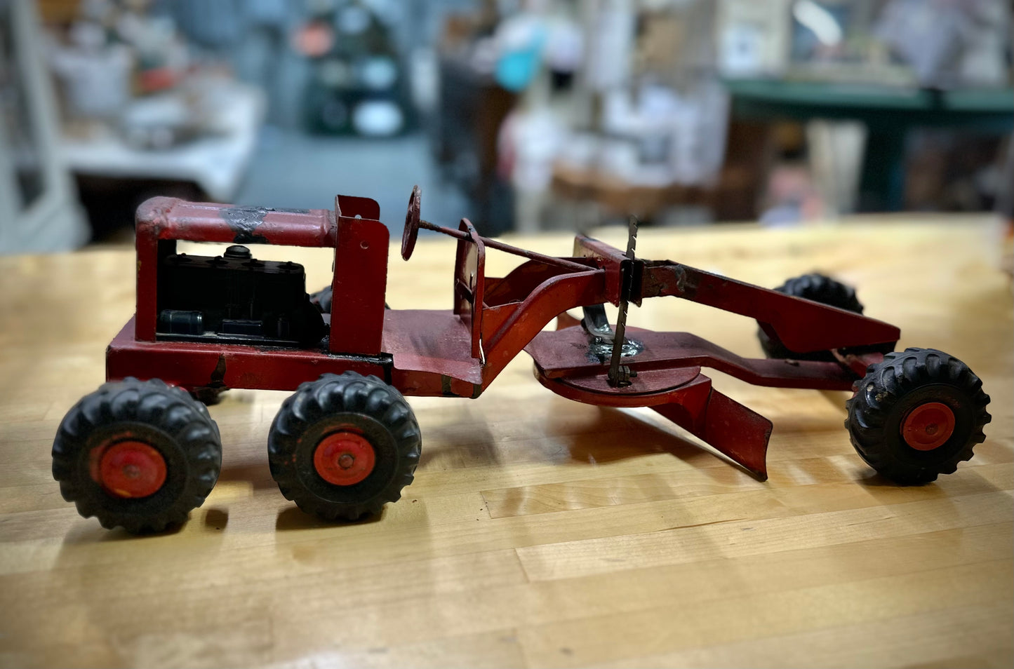 Retro Nylint construction toy side angle