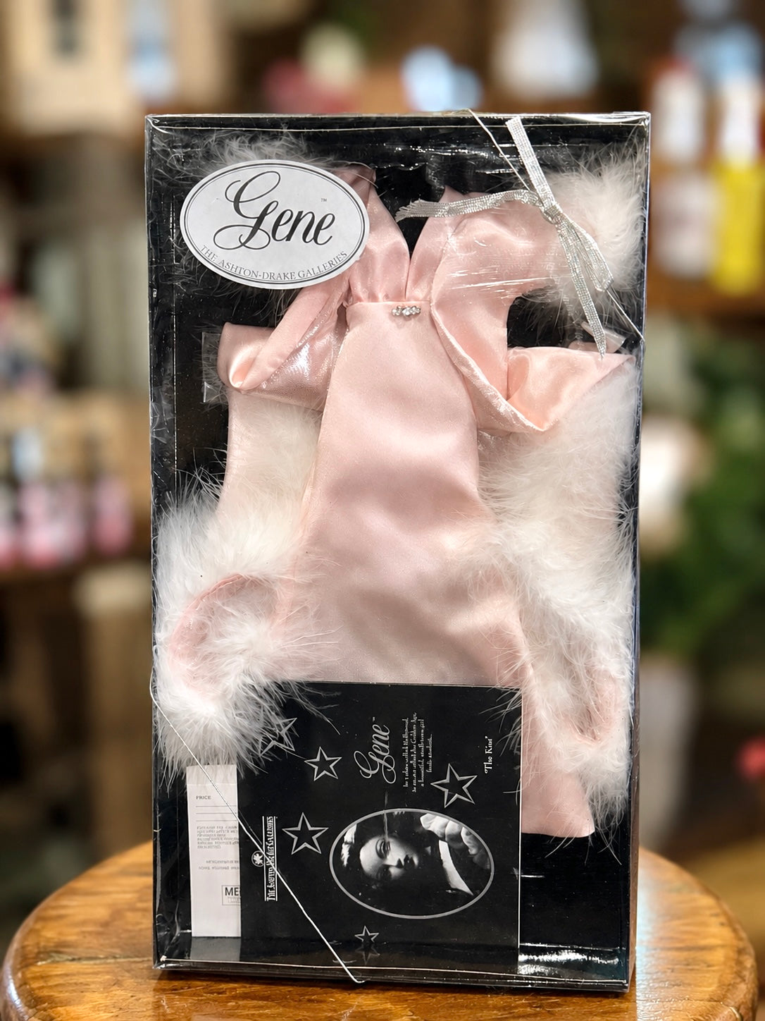 Gene doll in pink outfit original box