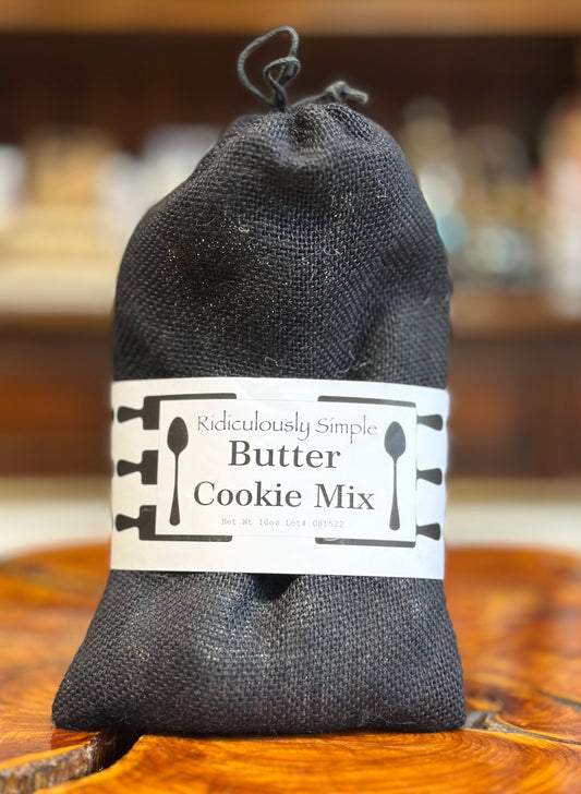 Vintage Cookie Mix in Burlap Bags - Butter, Gingerbread with Gluten-Free Options