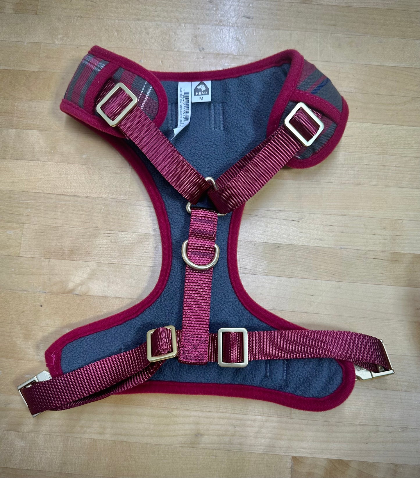 Locally crafted dog harness and collar