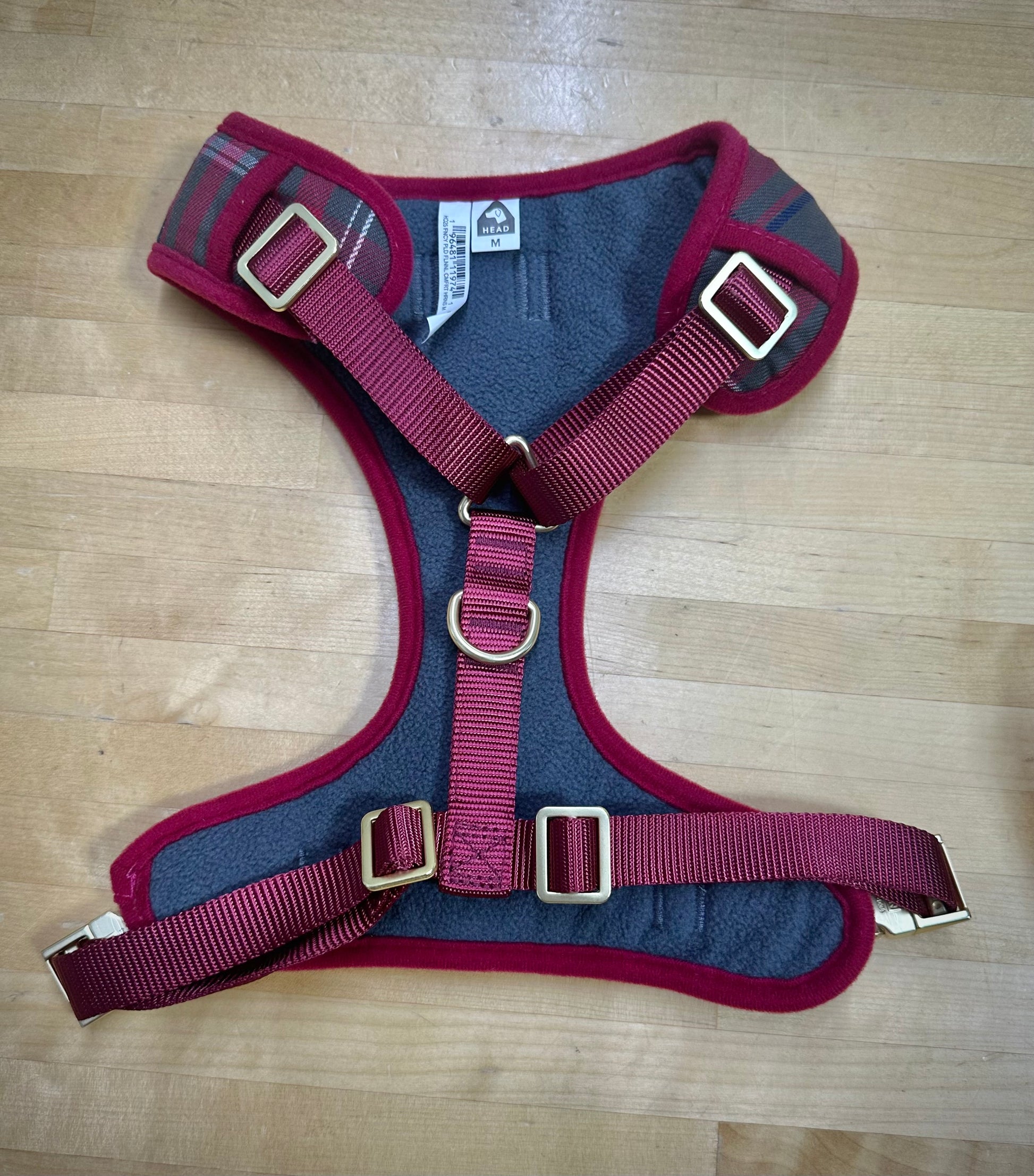 Locally crafted dog harness and collar