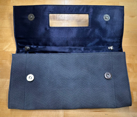 Mistique Slate Blue Clutch