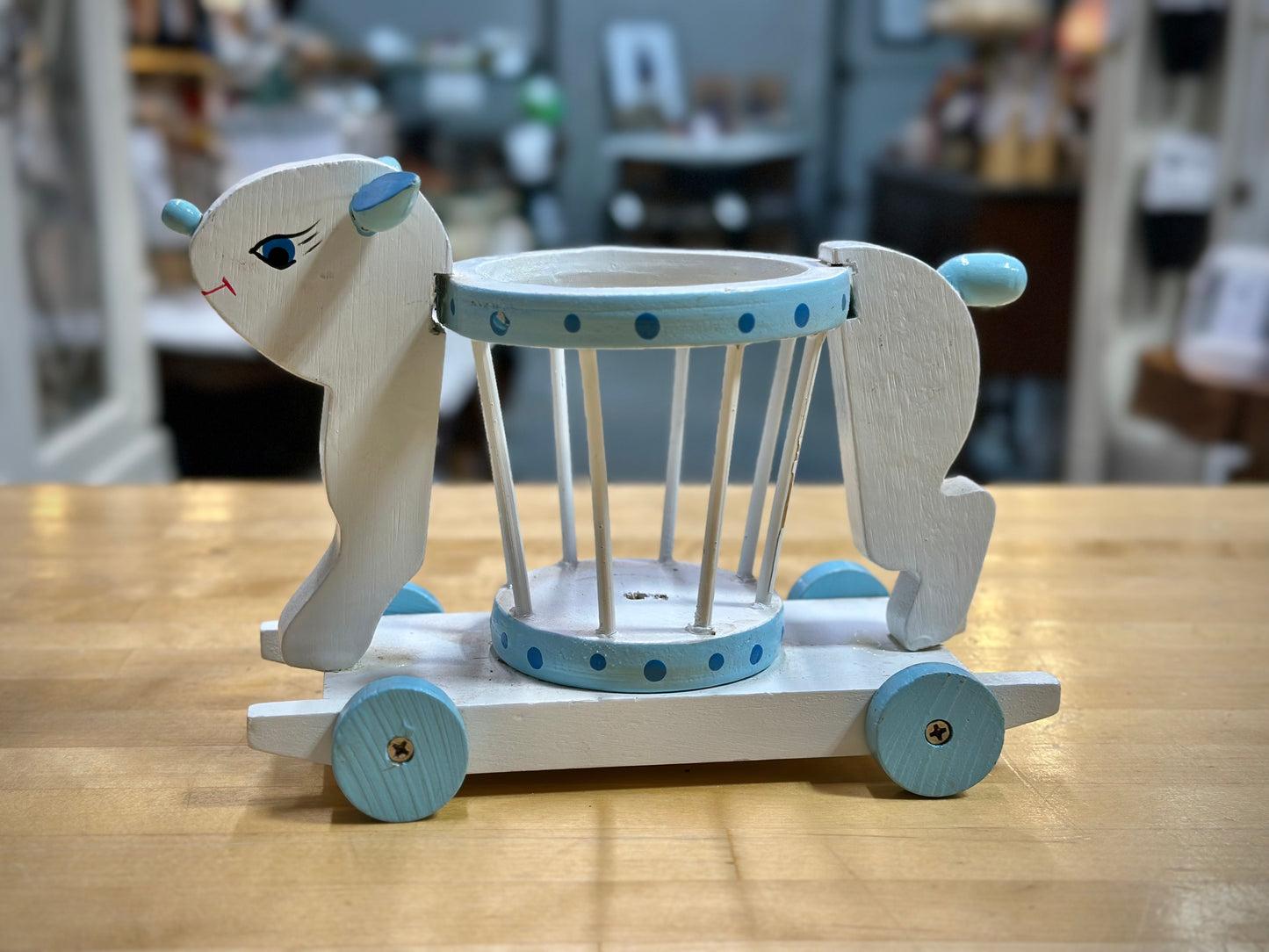 sheep pull toy 