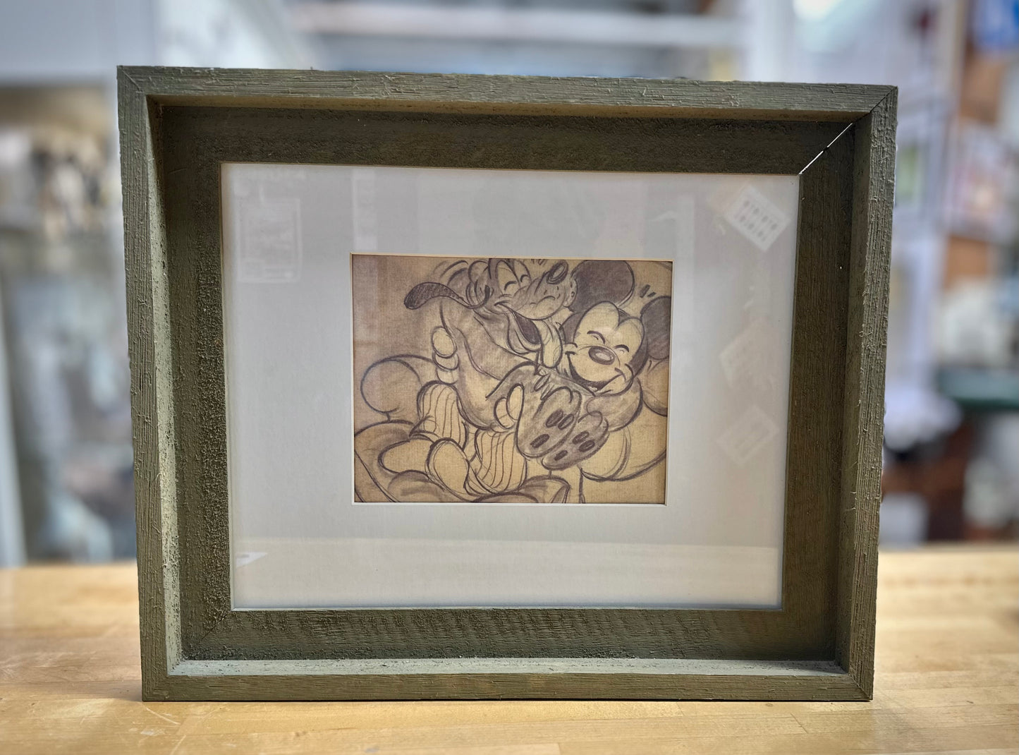 Original 1938 Sketches of Disney's "Pluto's Dream House" and "The Brave Little Tailor"