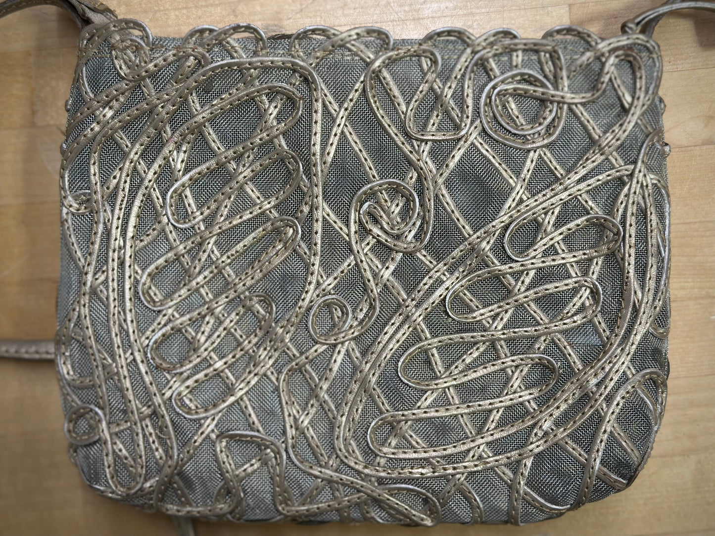 Lord & Taylor Golden Purse