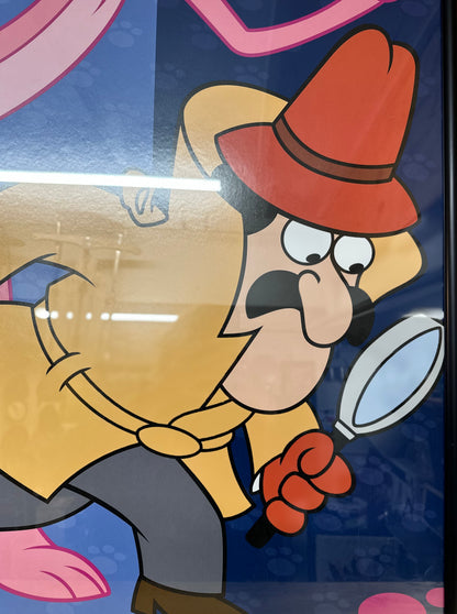 Framed Vintage Pink Panther Poster