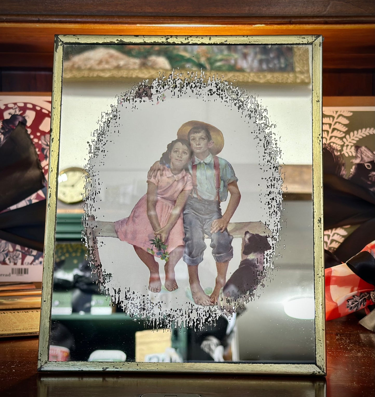 Norman Rockwell Spring Love Mirror