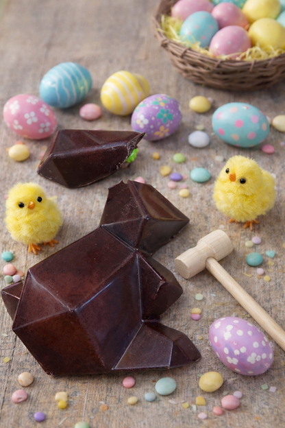 Chocolate Easter Bunnies Solid Holiday Candy Gift