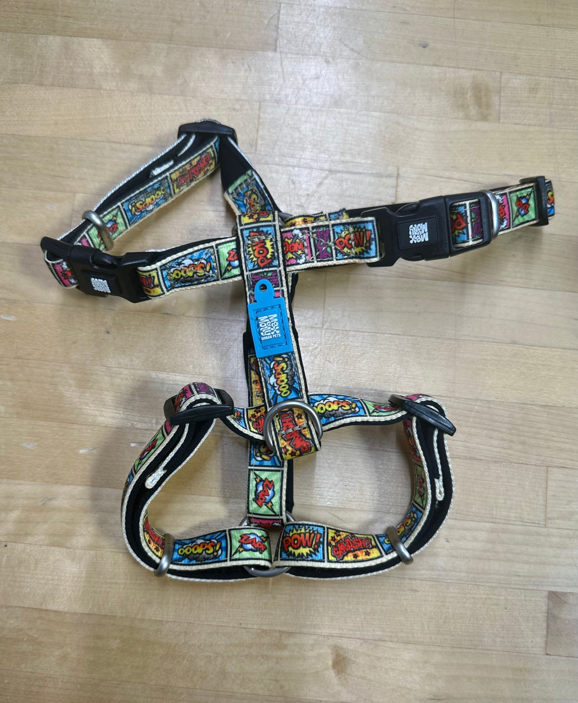 Durable handmade dog collar and harness
