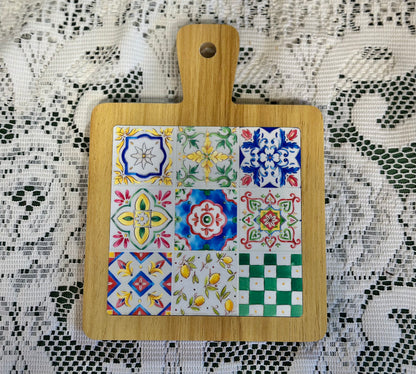 Tile Pattern Cheese Boards