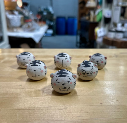 Hand-Painted Ceramic Animal Figurines