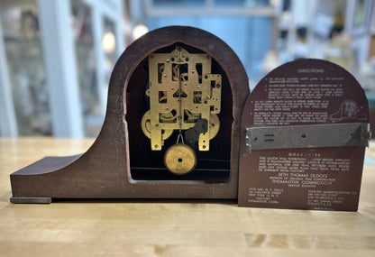 Vintage Tambour Mantel Clocks