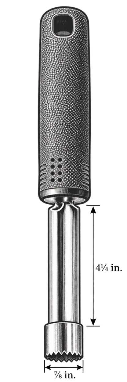 Apple Corer | Stainless Tool for coring apples and cupcakes