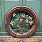Rustic Floral Wall Plaque