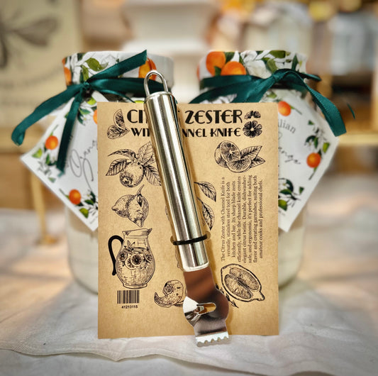 Citrus Zester with Channel Knife