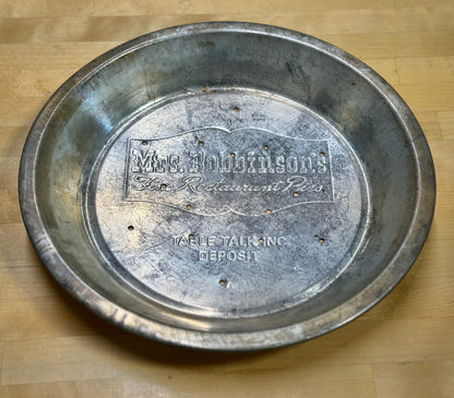 Vintage Table Talk Inc. Deposit Pie Tins