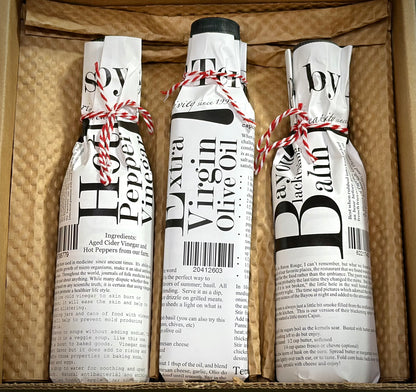 Cooks Collections - Oil, Vinegar & Spice Set