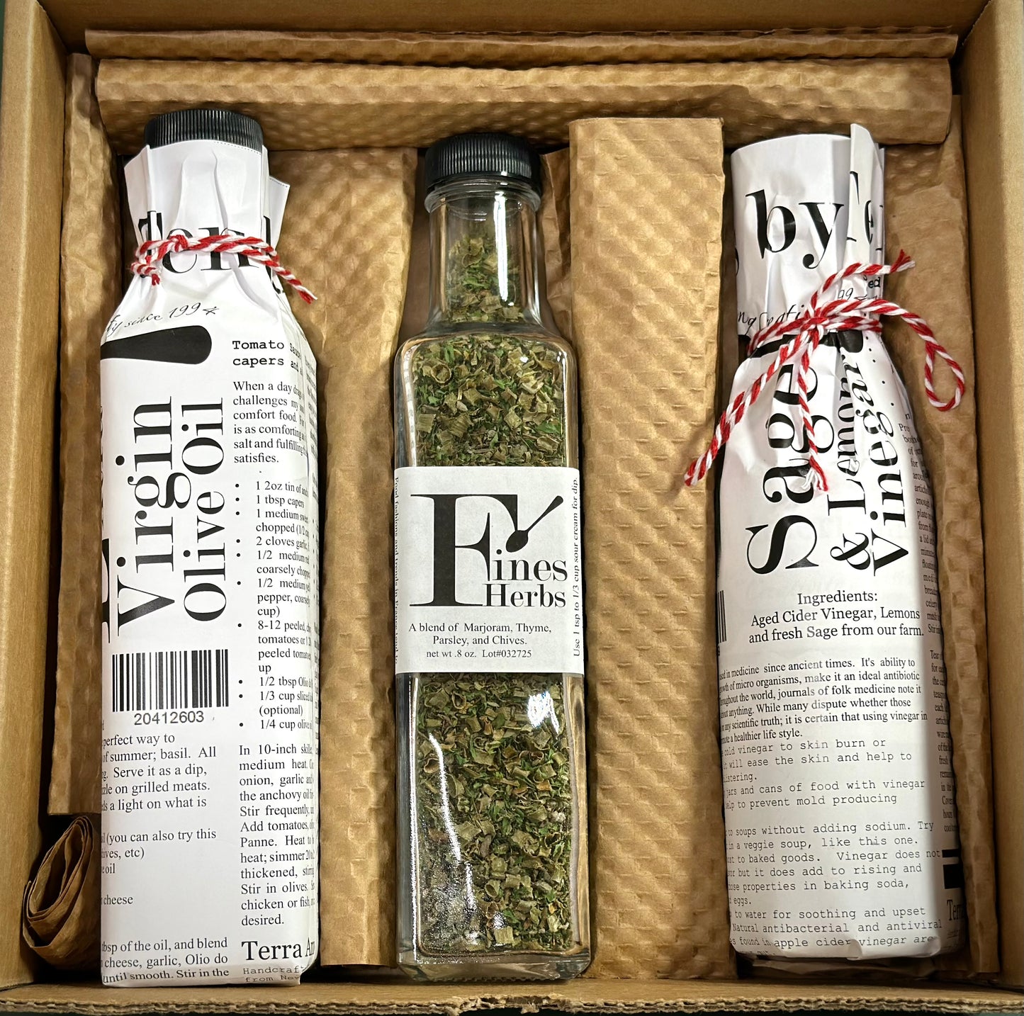 Cooks Collections - Oil, Vinegar & Spice Set