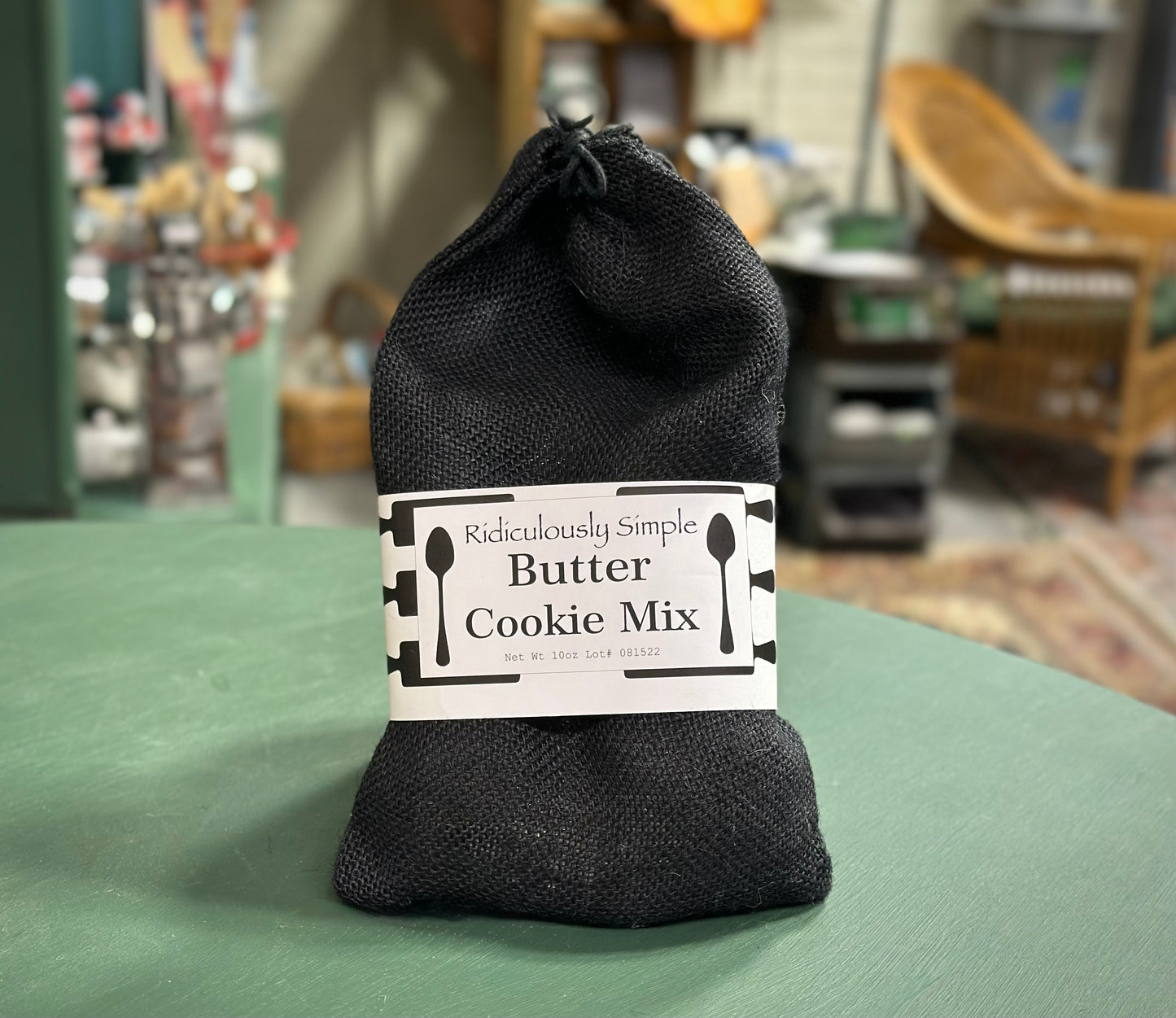 Vintage Cookie Mix in Burlap Bags - Butter, Gingerbread with Gluten-Free Options