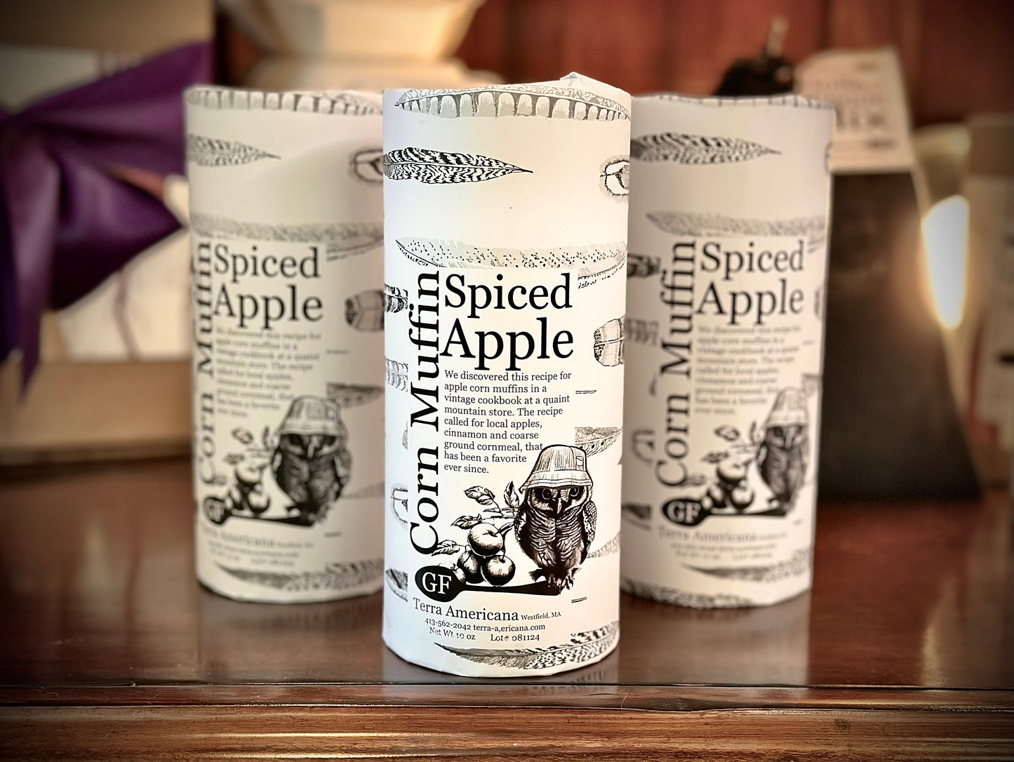 Gourmet Muffin Mixes - Sour Cream, Spiced Apple Corn, Gluten Free Maple