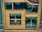 Rustic Wrought Iron Wall Decoration