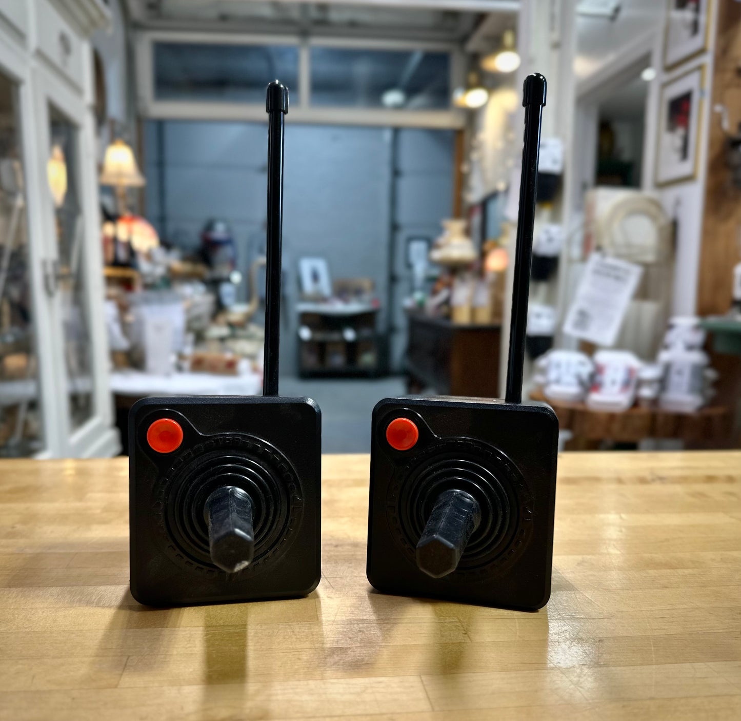 Vintage 1980s Wireless Atari Game Cpntrollers