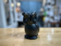 Black Owl Figurine – sleek classic vintage owl statue