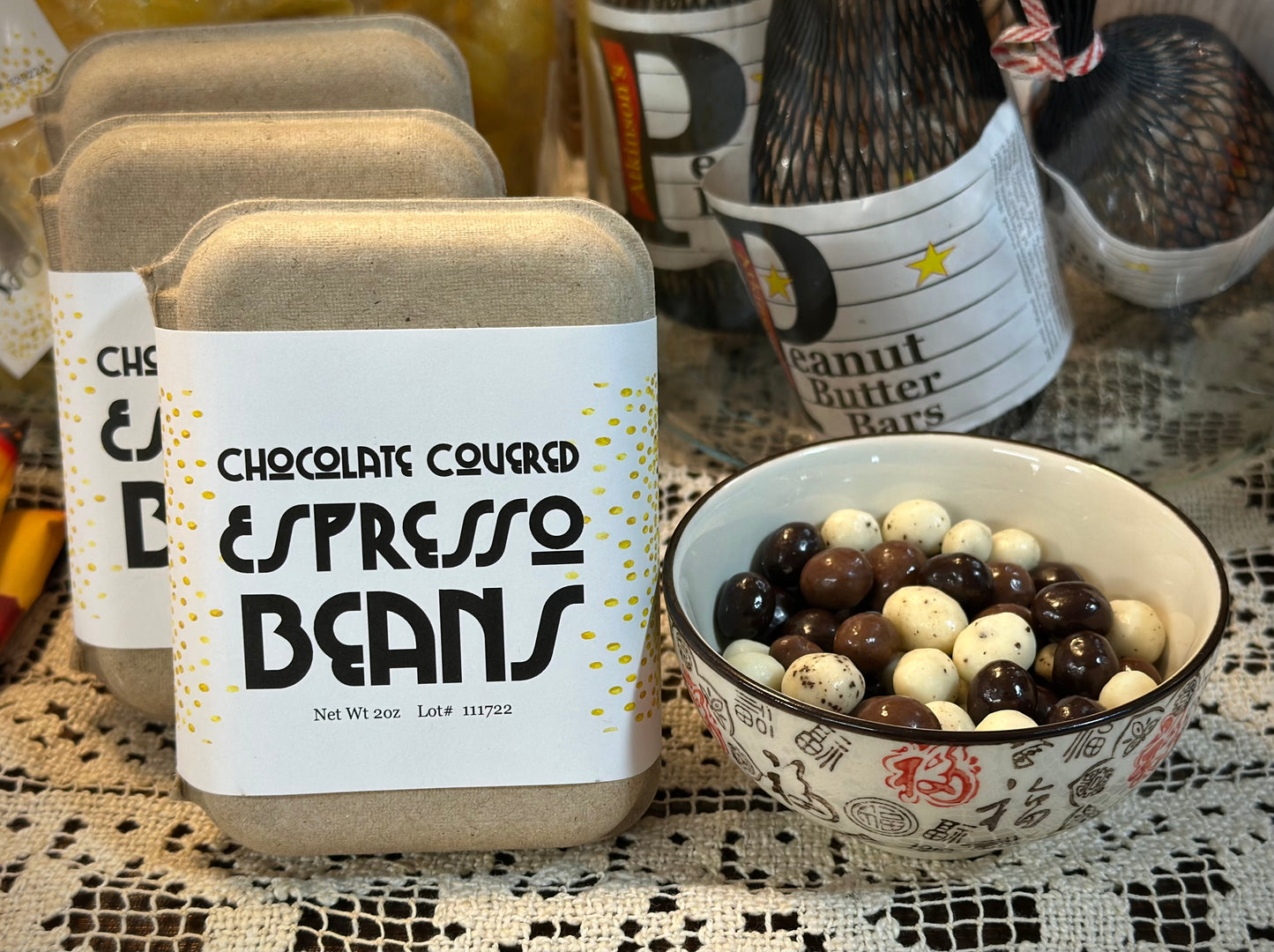 Gourmet Chocolate Covered Espresso Beans - Eco-Friendly Artisanal Treat