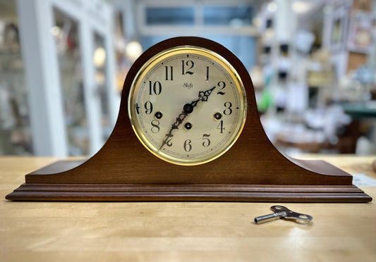 Vintage Tambour Mantel Clocks